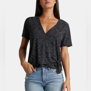 NWT Silver Jeans Co. Andrea Heathered Top